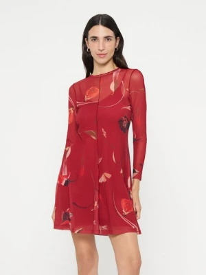 Sukienka letnia Ted Baker czerwony