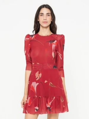 Sukienka letnia Ted Baker czerwony