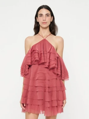 Sukienka letnia Ted Baker różowy