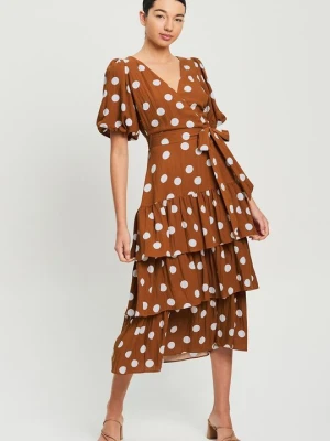 Sukienka letnia THE FATED tan