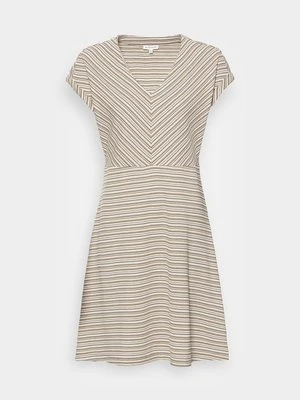 Sukienka letnia Tom Tailor khaki