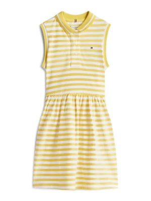 Sukienka letnia Tommy Hilfiger żółty