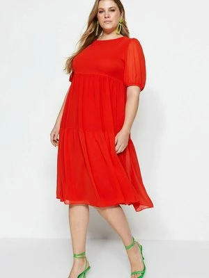 Sukienka letnia Trendyol Curve