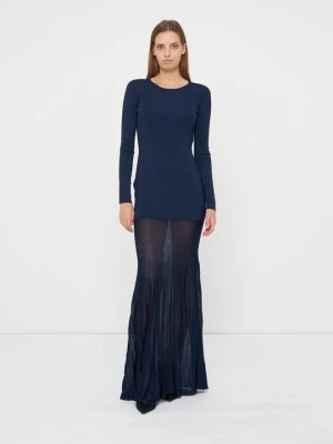 Sukienka letnia TWINSET granatowy