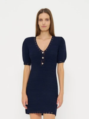 Sukienka letnia TWINSET granatowy