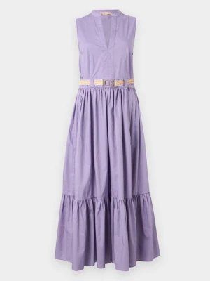 Sukienka letnia TWINSET liliowy