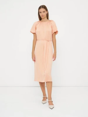 Sukienka letnia TWINSET morelowy