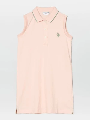 Sukienka letnia U.S. POLO ASSN. morelowy