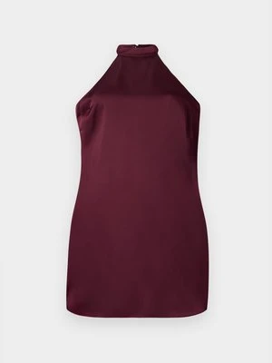 Sukienka letnia Vero Moda bordowy