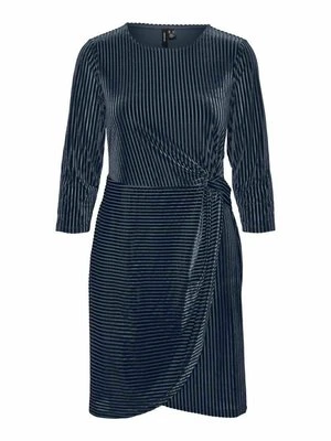 Sukienka letnia Vero Moda granatowy