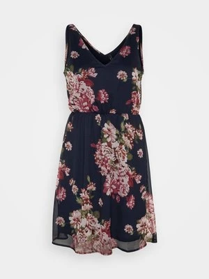 Sukienka letnia Vero Moda granatowy