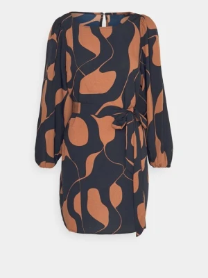 Sukienka letnia Vero Moda granatowy
