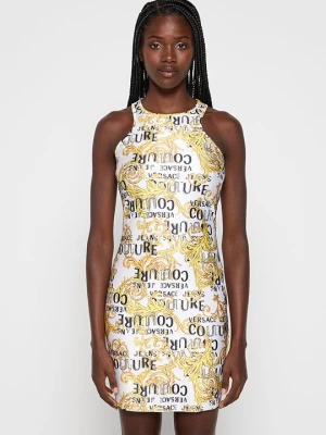 Sukienka letnia Versace Jeans Couture biały