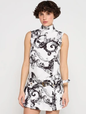 Sukienka letnia Versace Jeans Couture biały