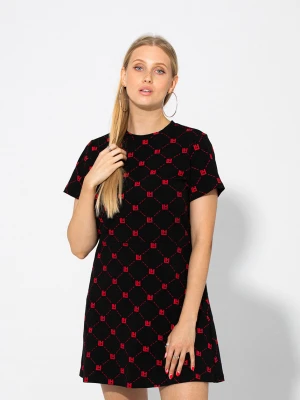 Sukienka lh monogram czarno-czerwona Local Heroes