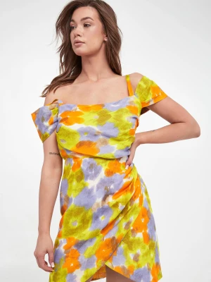 Sukienka lniana Acqui MARELLA