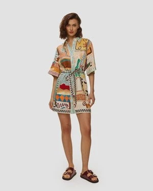 Sukienka Lniana Damska Alemais Michelle Mini