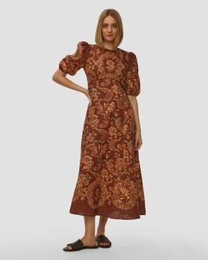 Sukienka Lniana Damska Alemais Seraphina Midi