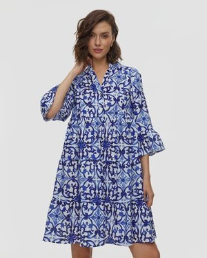 Sukienka Lniana Damska Positano Couture Jungle