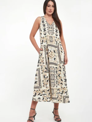 Sukienka lniana JOSEPH RIBKOFF