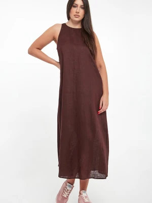 Sukienka lniana Ukara ECOALF