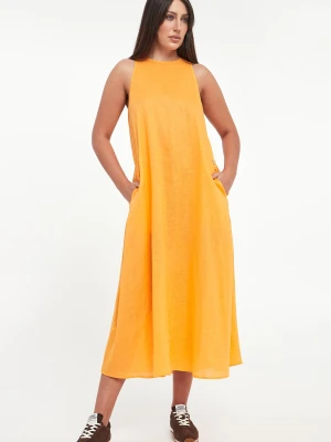 Sukienka lniana Ukara ECOALF