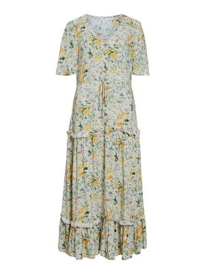 Object Sukienka "Lorena" w kolorze beżowo-żółtym rozmiar: 34