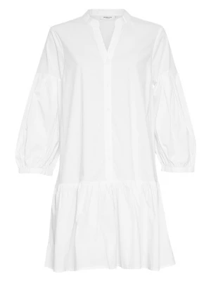 MOSS COPENHAGEN Sukienka "Lynella Cenilla" w kolorze białym rozmiar: S