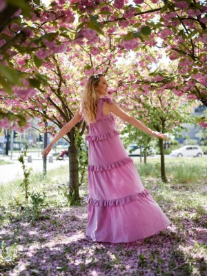 Sukienka Maja Dark Pink LAURELLA