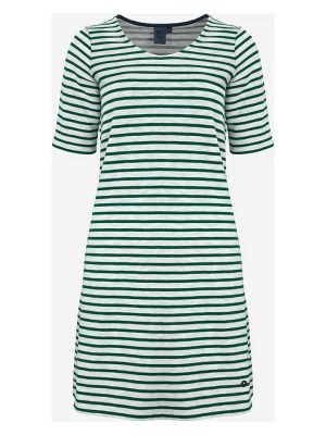 elkline Sukienka "Makemyday" w kolorze biało-zielonym rozmiar: 40