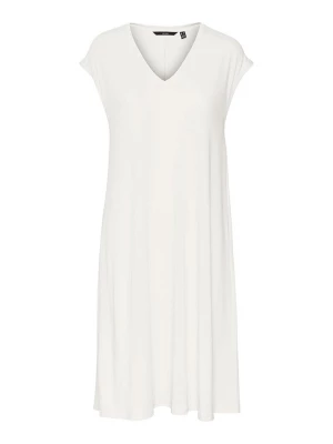 Vero Moda Sukienka "Marijune" w kolorze białym rozmiar: S
