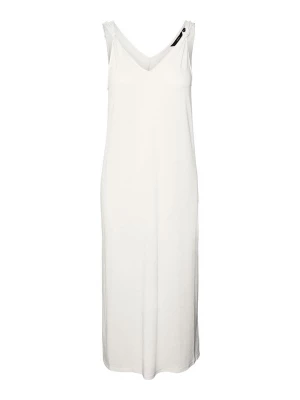 Vero Moda Sukienka "Marijune" w kolorze białym rozmiar: L