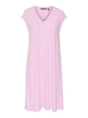 Vero Moda Sukienka "Marijune" w kolorze jasnoróżowym rozmiar: S