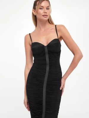 Sukienka marszczona bodycon ELISABETTA FRANCHI