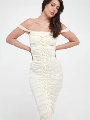 Sukienka marszczona PATRIZIA PEPE