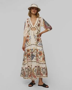 Sukienka Maxi Farm Rio Boho Glam Lenzing™ Ecovero™ Euroflax™