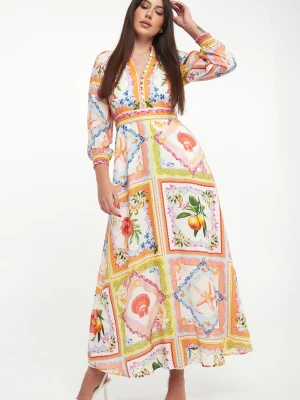 Sukienka maxi lniana HALE BOB