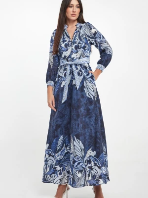 Sukienka maxi lniana HALE BOB