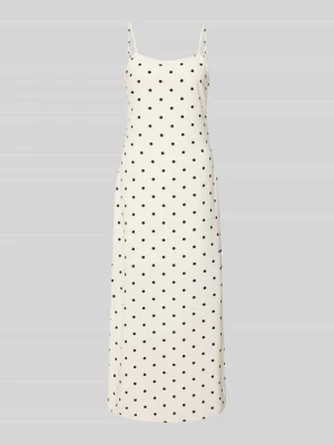 Sukienka maxi na cienkich ramiączkach model 'SOPHIE' Noisy May