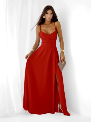 Sukienka maxi na ramiączkach LYANNE - czerwona  magmac 