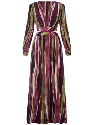 Sukienka Maxi Reeds Pink Diane Von Furstenberg