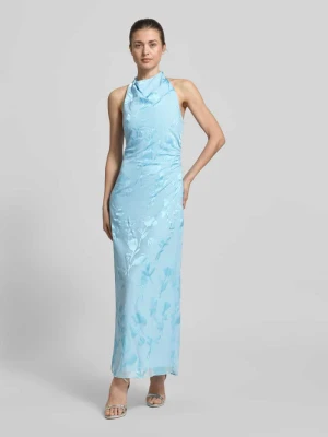 Sukienka maxi typu neckholder model 'della' Forever New