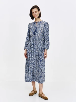 Sukienka maxi we wzory w stylu boho Top Secret