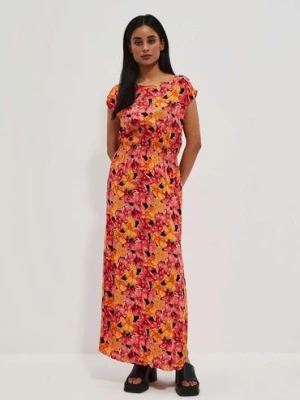 Sukienka maxi z kwiatowym printem Moodo