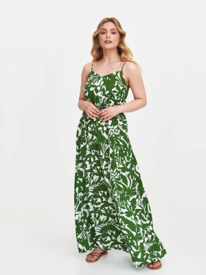 Sukienka maxi z kwiatowym printem Top Secret