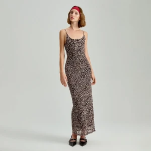 Zdjęcie produktu Sukienka midi bodycon w panterkę House