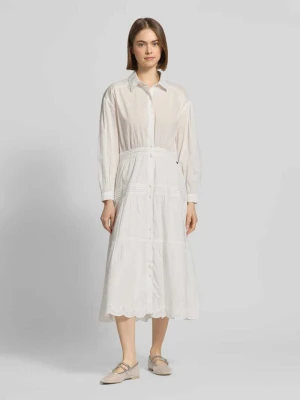 Sukienka midi casualowa z czystej bawełny model 'CELESTE' Pepe Jeans