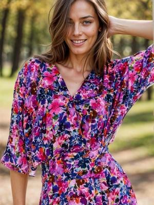 Sukienka midi Flora XS