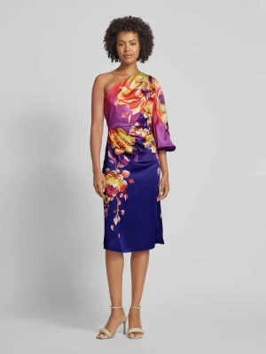 Sukienka midi na jedno ramię Marc Cain