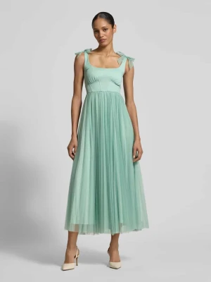 Sukienka midi o kroju regular fit z siateczką Model „Penelope” GUIDO MARIA KRETSCHMER WOMAN